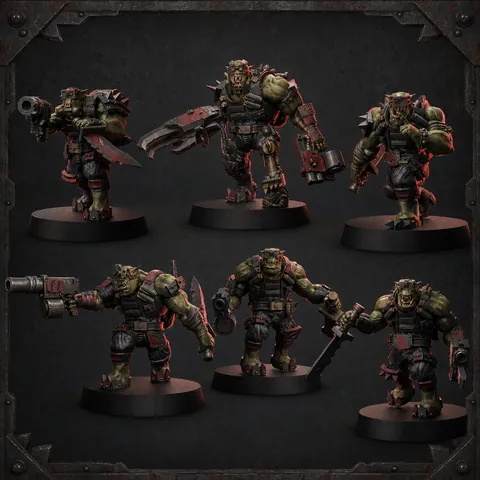 Speshul Forcez Boyz - Orc Squad